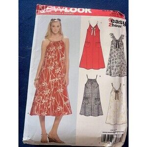 Simplicity New Look 8700 2 Hour Easy Casual Dress Sz A 10 to 22 Bilingual